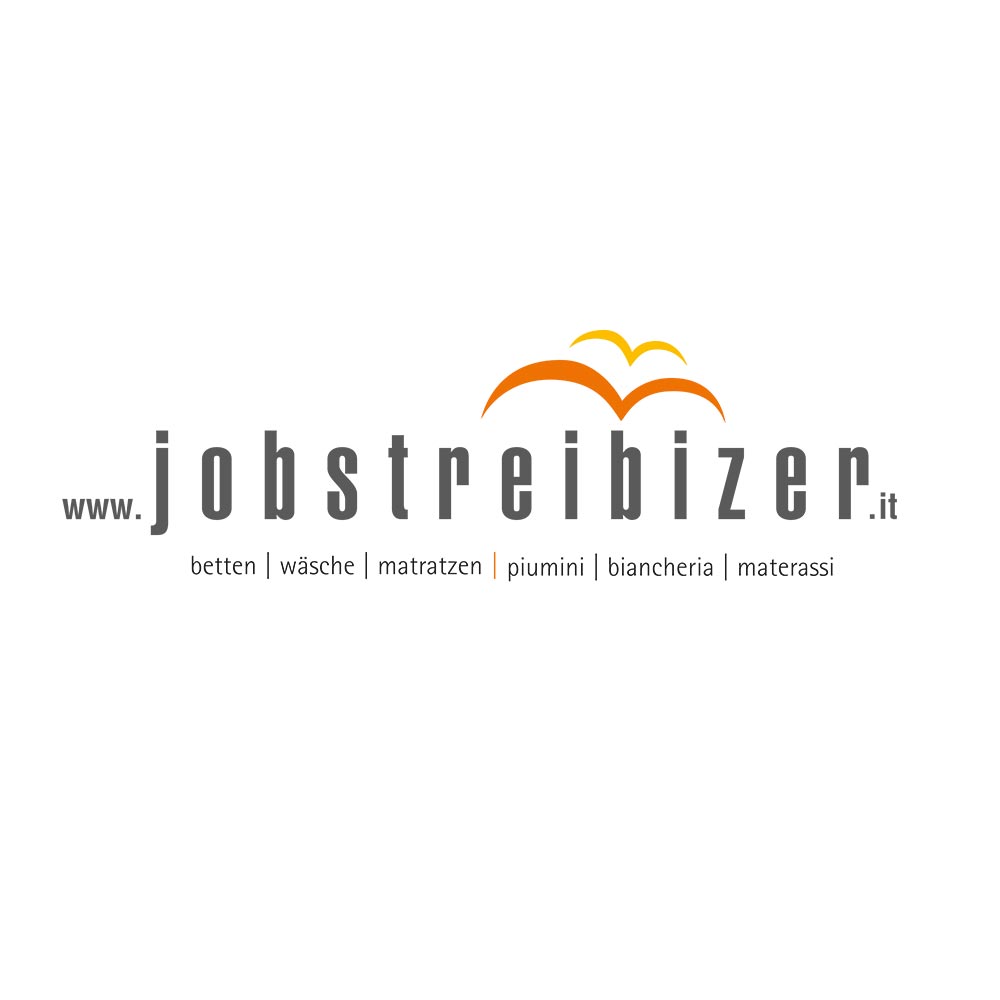Grafische Gestaltung Logo Jobstreibizer Betten, Bettwäsche Matratzen Bruneck, Südtirol