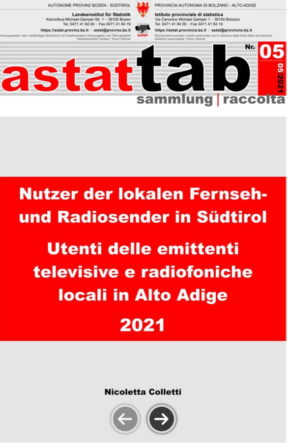Radiohörer in Südtirol